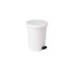 537-00 - Kosz na śmieci 3,8L z pedałem biały NEW